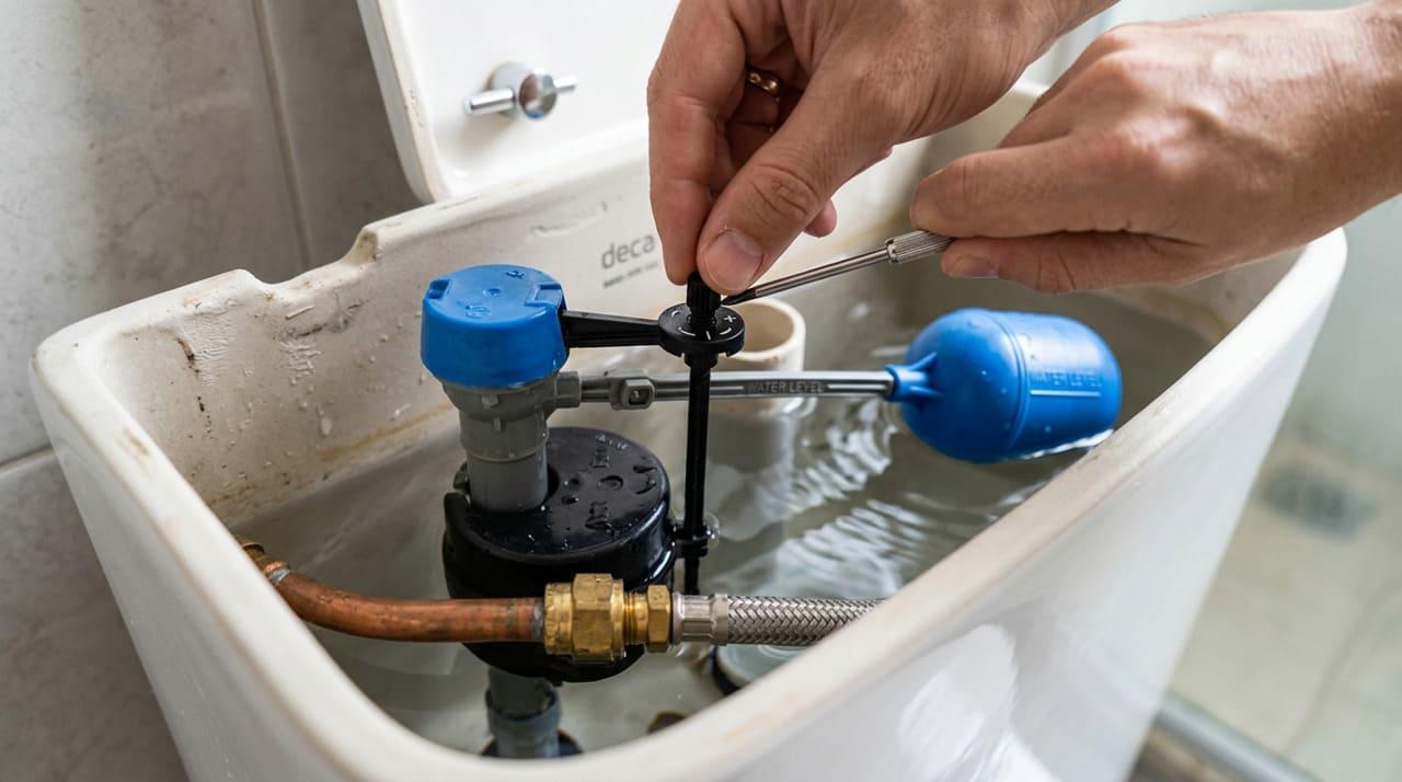 O silêncio da noite costuma amplificar qualquer pequeno som de água escorrendo