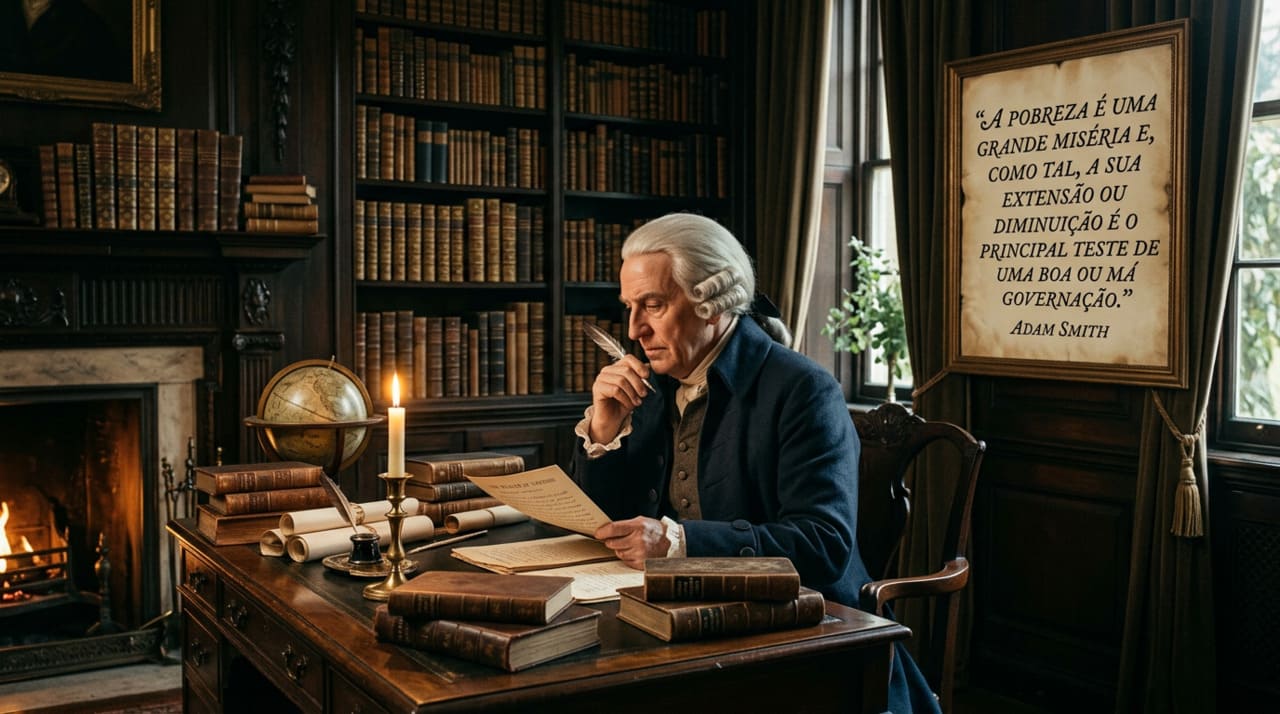 A frase aparece no Livro I, Capítulo VIII de A Riqueza das Nações, intitulado “Dos salários do trabalho”.