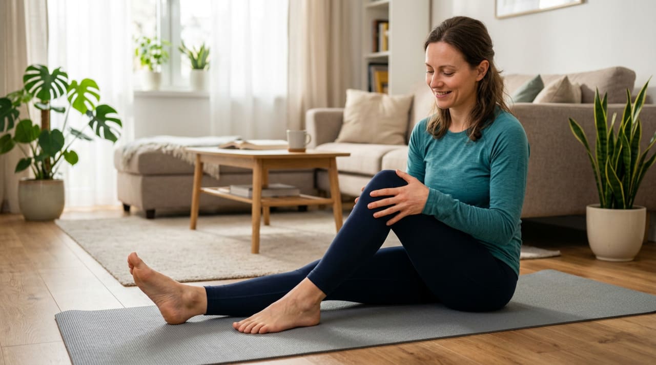 O sedentarismo reduz a lubrificação natural das articulações.