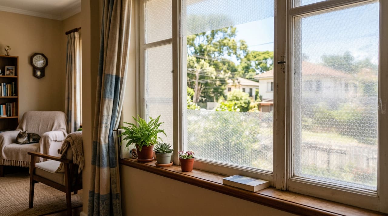 O “pulo do gato” do plástico bolha são aquelas bolhinhas de ar presas no meio do plástico