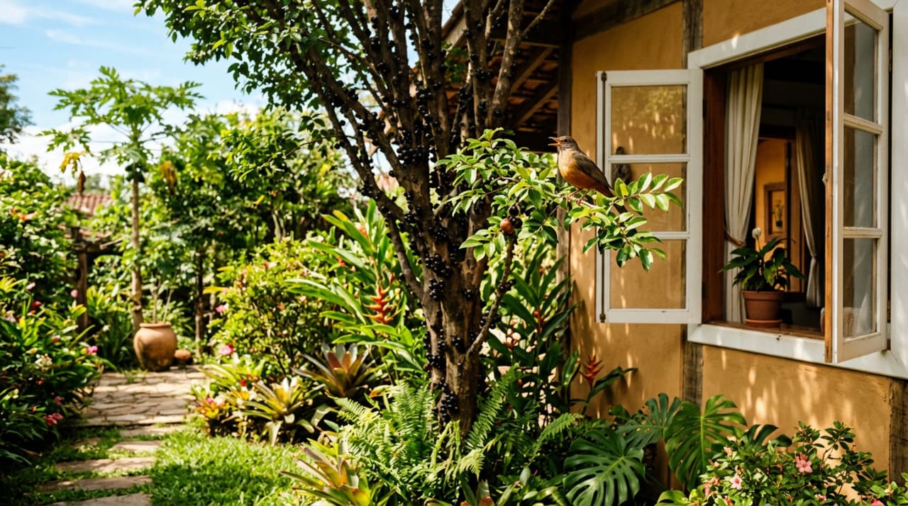 A visita e o canto dos pássaros no jardim não são apenas prazerosos: são funcionais