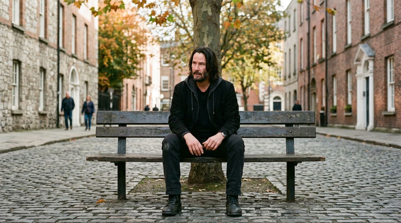 Keanu Reeves nasceu em 1964 em Beirute, no Líbano