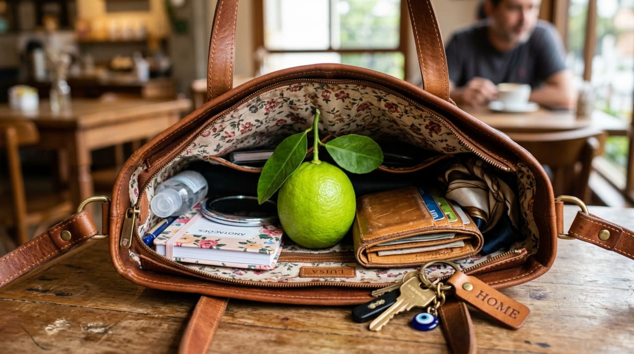 o limão deixa de ser apenas um alimento e passa a funcionar como um amuleto de proteção