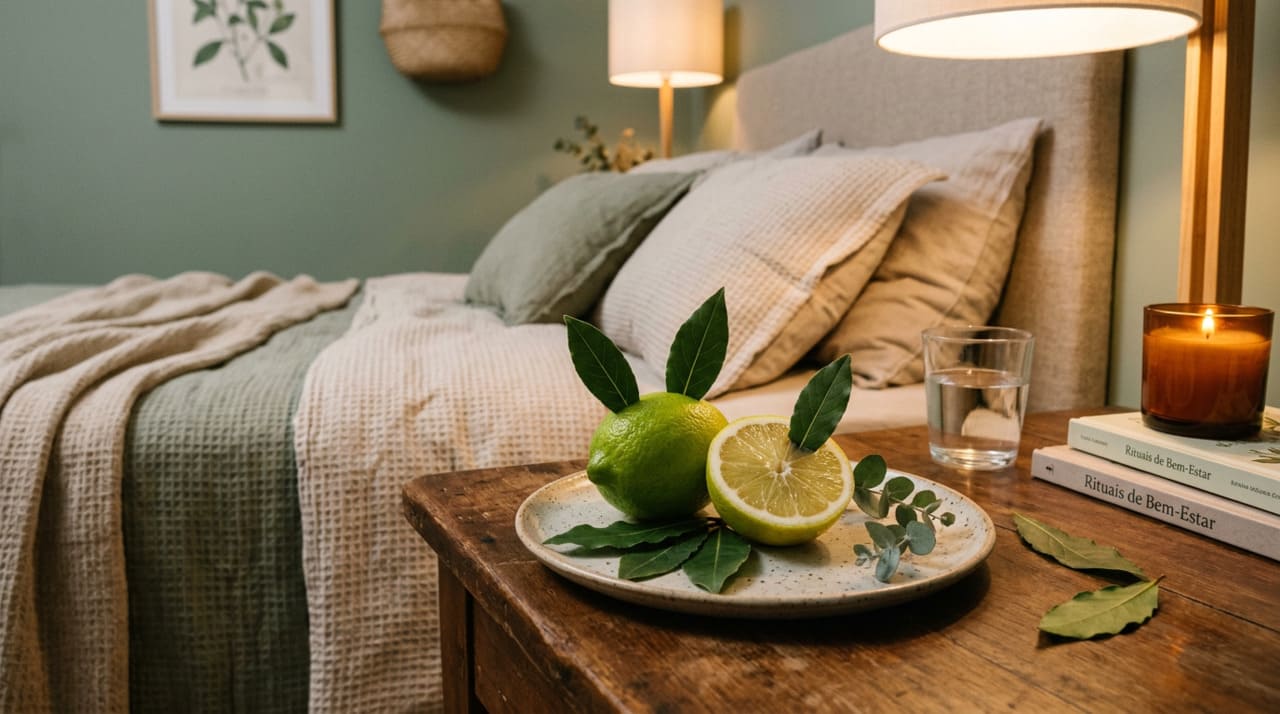 Quem adota o uso de limão e louro no quarto costuma relatar algumas vantagens no dia a dia, especialmente ligadas à sensação de conforto