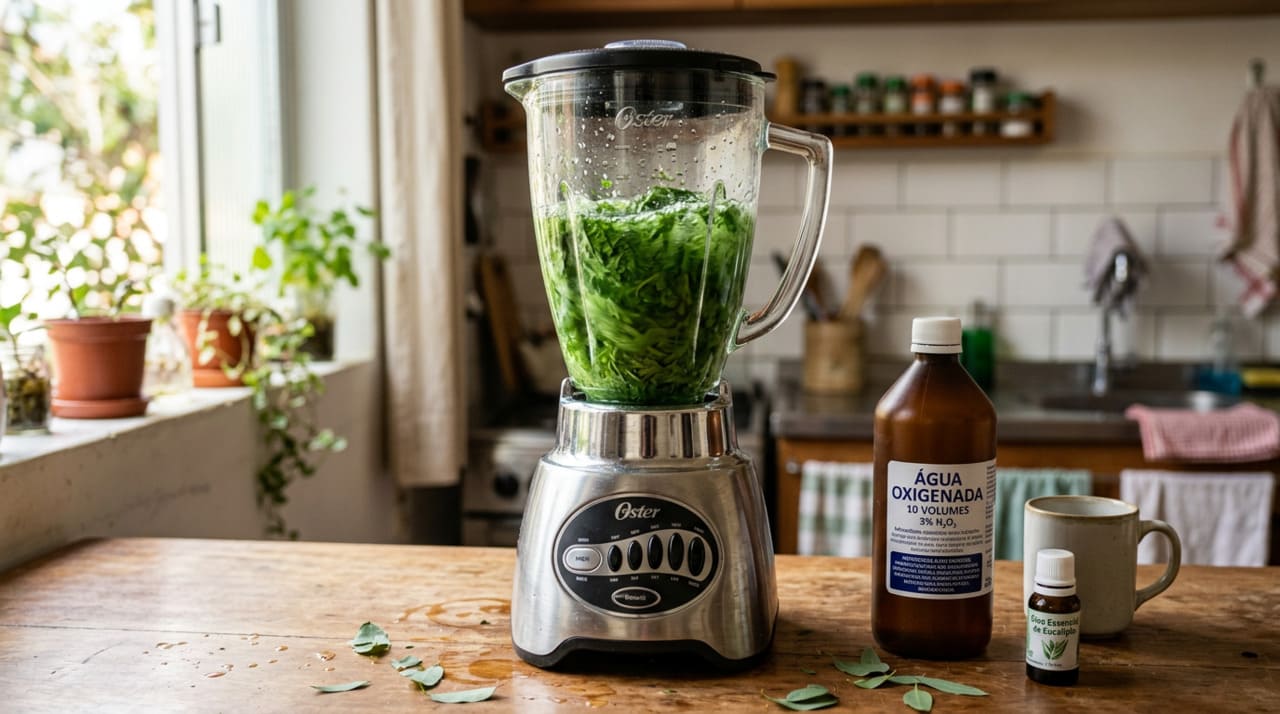 O eucalipto tem dois mecanismos de ação relevantes para a higienização de colchões