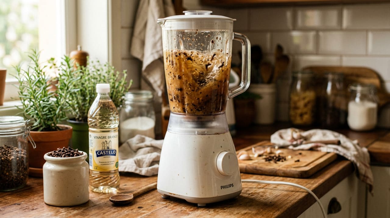 O preparo dessa solução caseira é simples e rápido, exigindo apenas dois ingredientes fáceis de encontrar