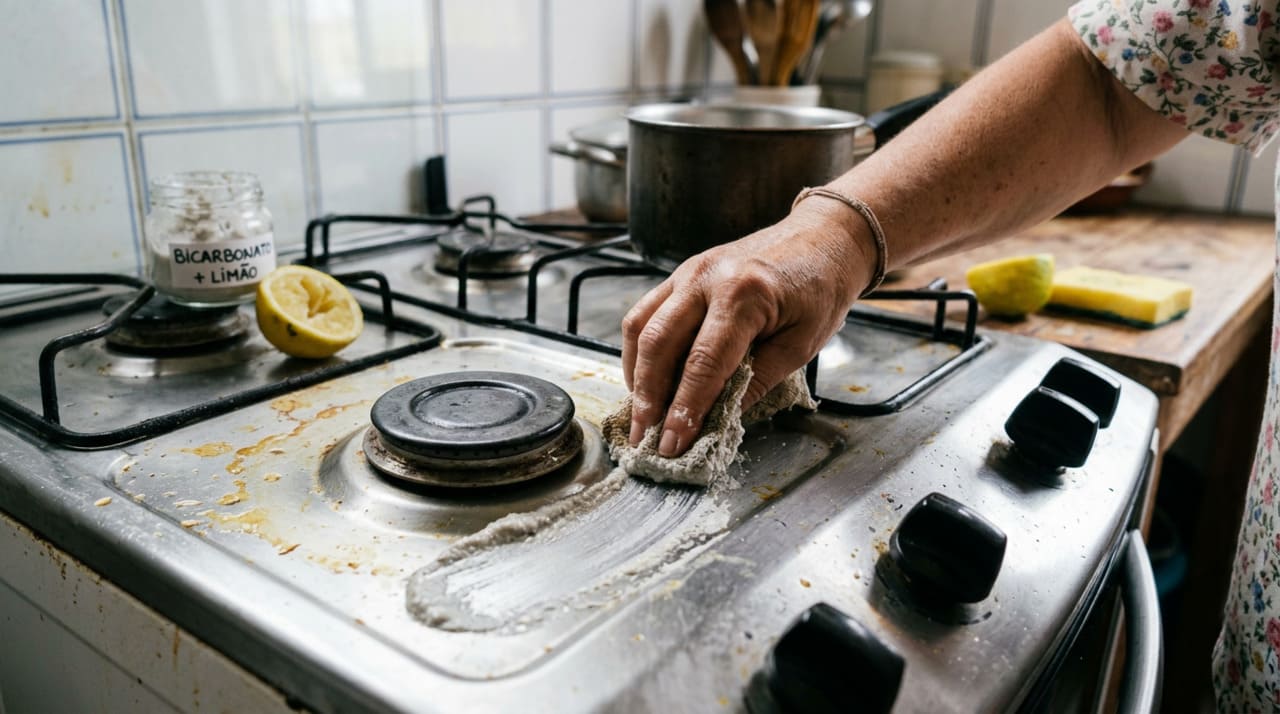 O preparo do limpador caseiro é simples e leva menos de dez minutos