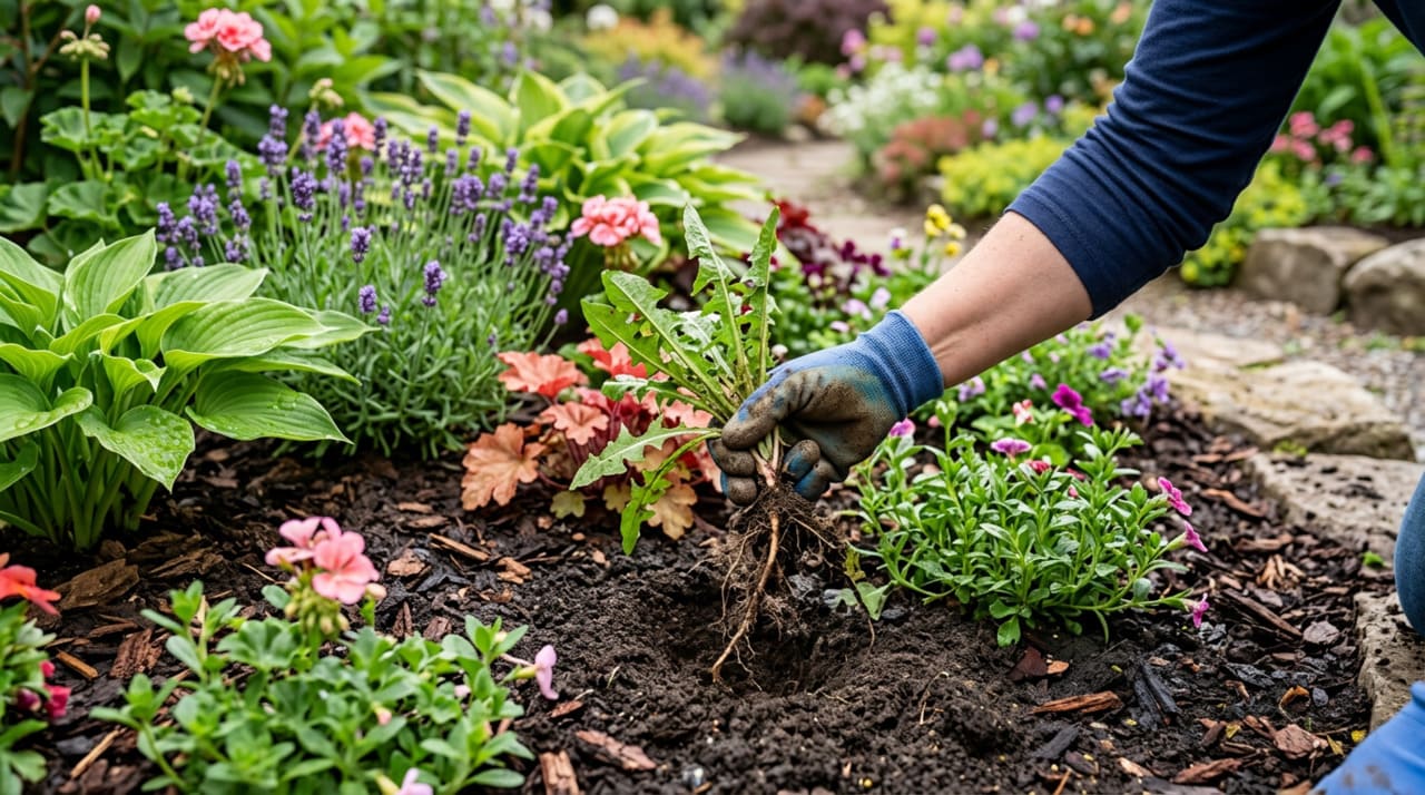 A grande estrela aqui é a ideia de eliminar ervas daninhas sem enrolação, com foco em rapidez e praticidade