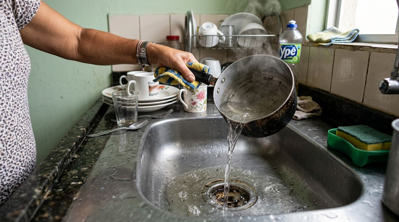 Essa é a combinação mais eficiente para desentupir pia de forma natural e segura.