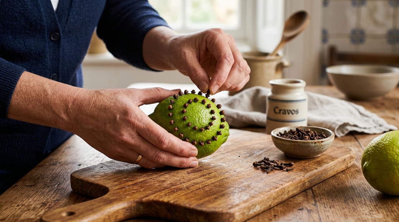 Cravo-da-índia com limão se tornou popular porque une dois ingredientes fáceis de encontrar e muito associados a truques caseiros.