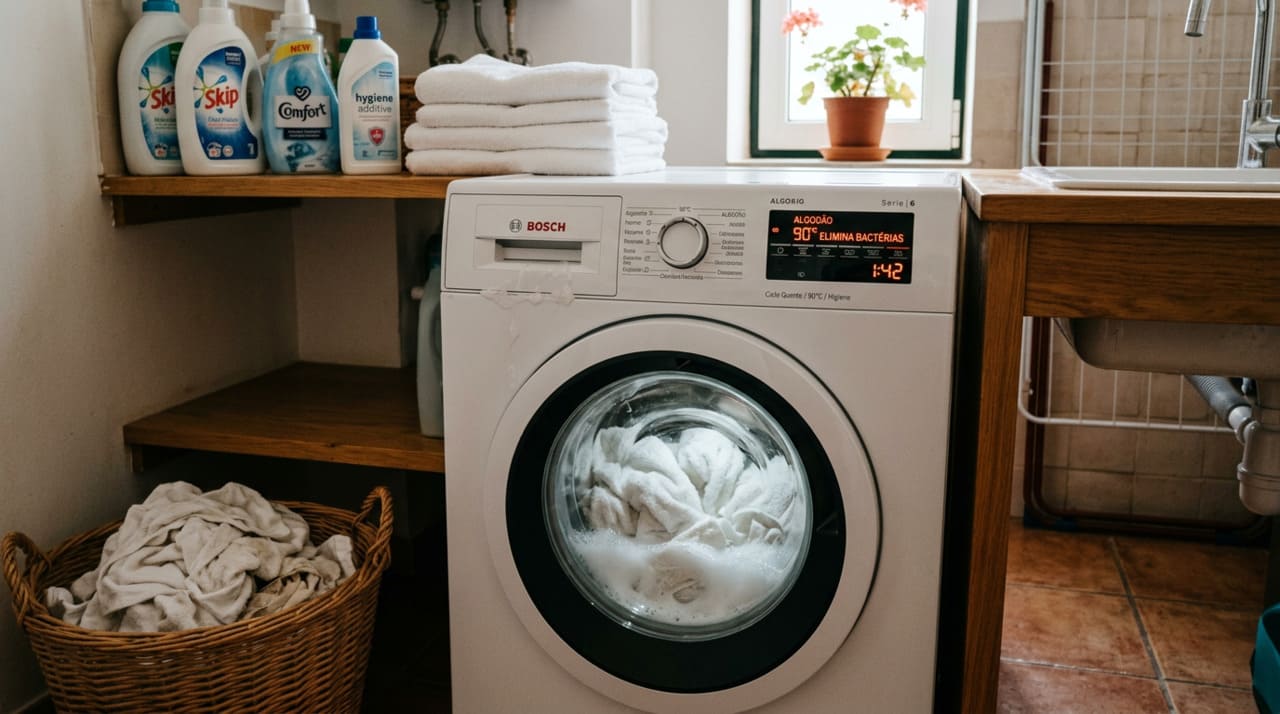 A secagem de toalhas entre um uso e outro é um dos fatores mais negligenciados na rotina de higiene doméstica
