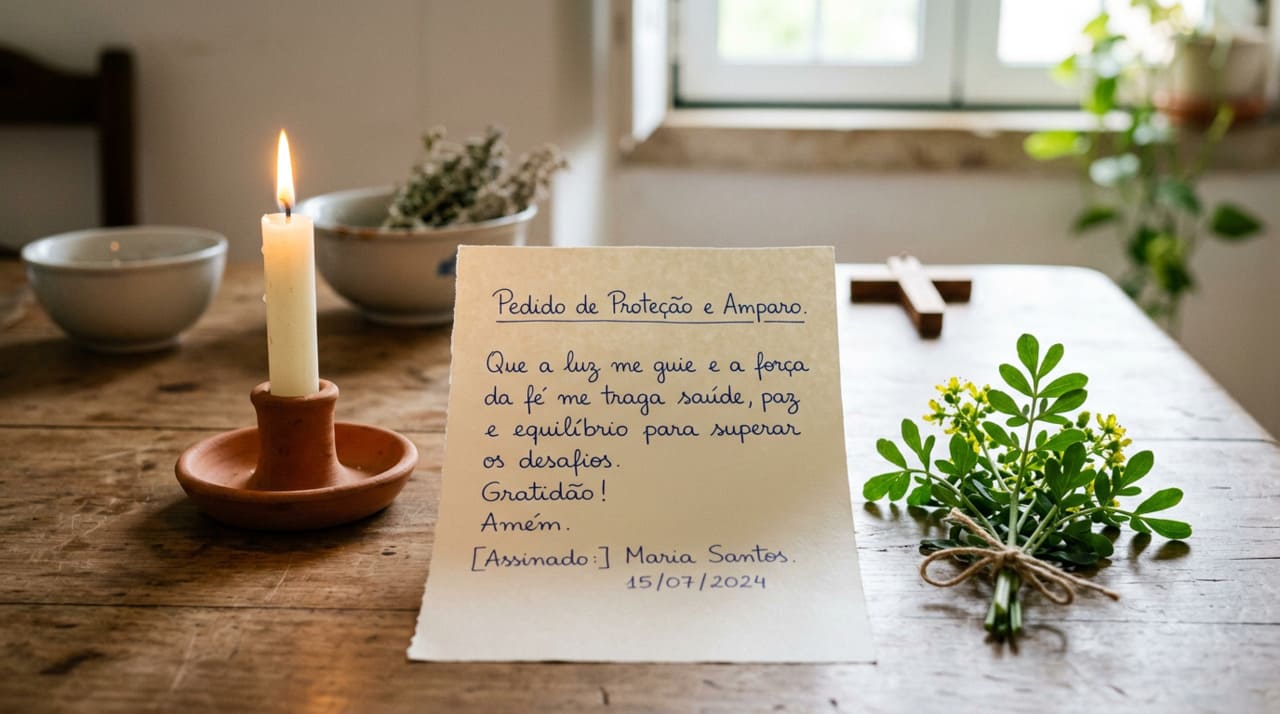 As simpatias com papel são rituais simples em que se escreve um nome, uma frase ou uma oração em um pedaço de papel