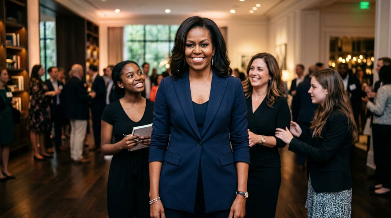 O primeiro tipo descrito por Michelle Obama é aquela pessoa que já chegou onde você ainda quer chegar