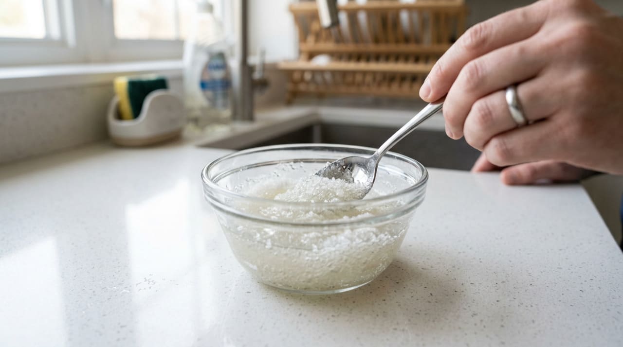 A grande sacada aqui é como o açúcar consegue “amansar” a química agressiva do sabão