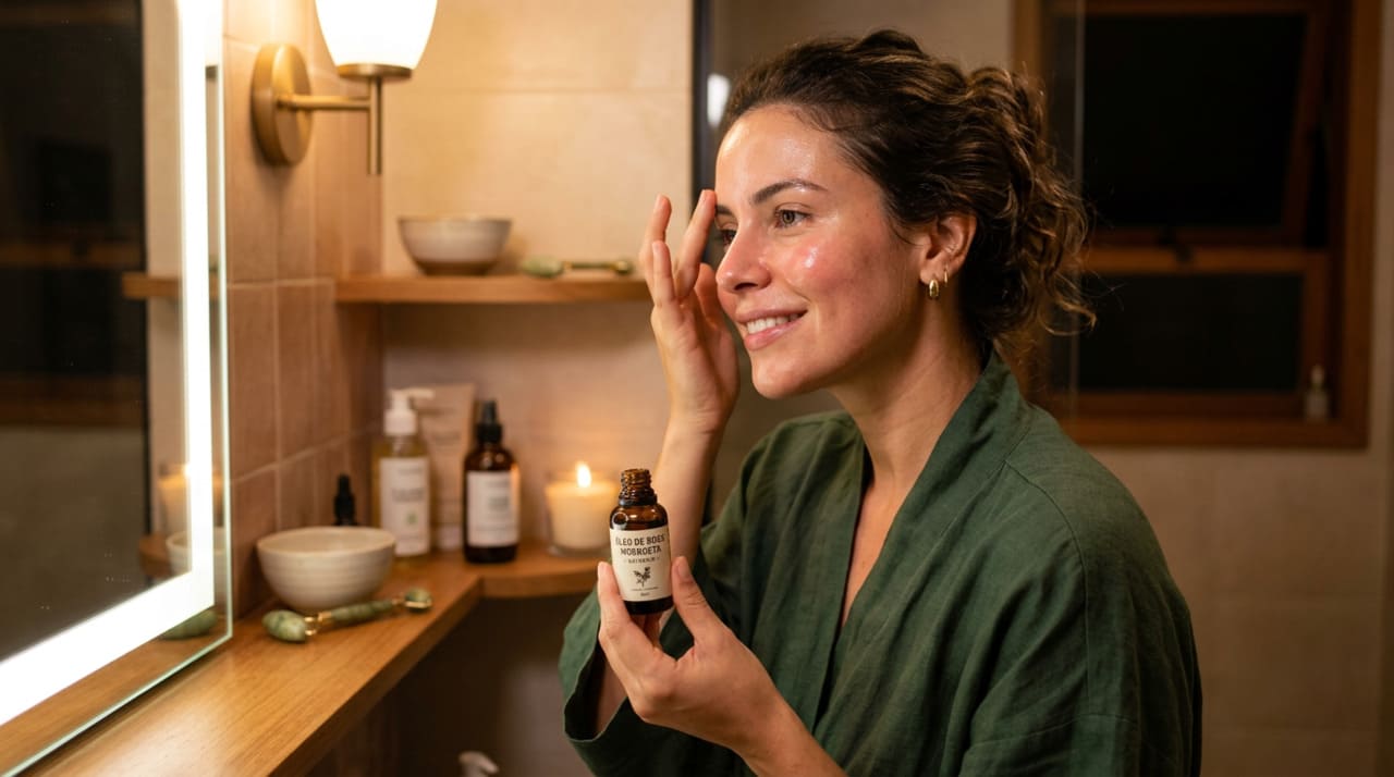 O segredo deste óleo vegetal está na alta concentração de ácido retinoico e vitaminas essenciais.