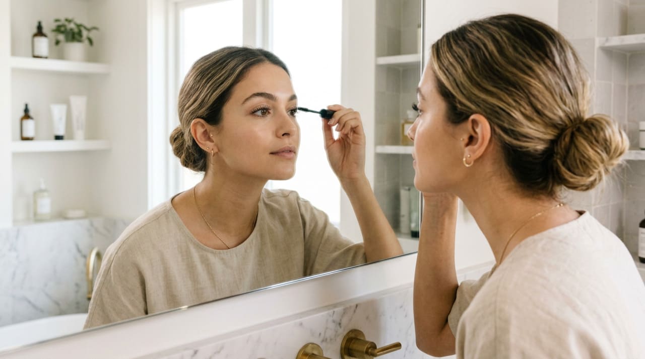 O alongamento de cílios muito cheio, denso e dramático começou a ser visto como pouco prático no dia a dia.