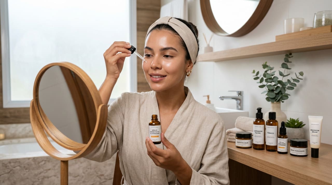 Para que seu skincare realmente funcione, a regra de ouro é respeitar a espessura de cada produto.