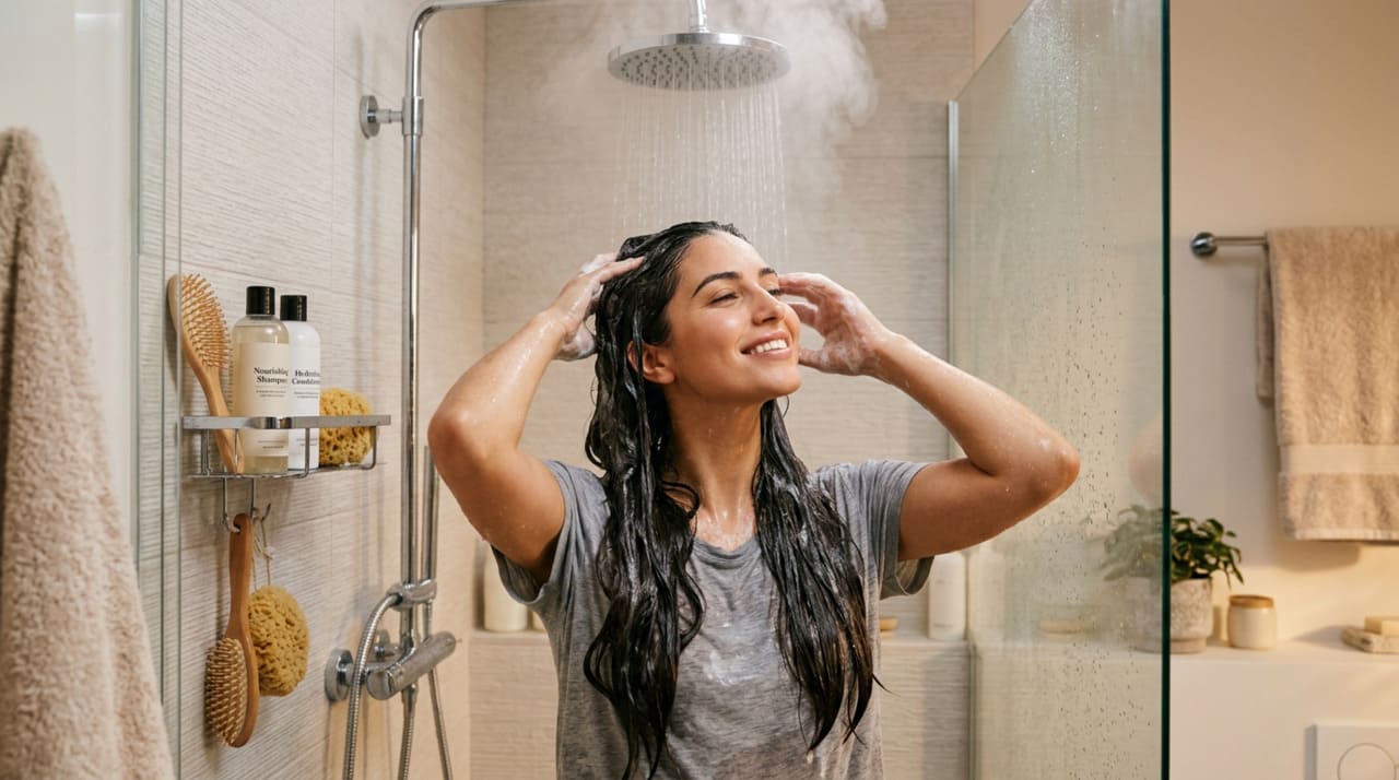 A água quente é vista por especialistas como uma das principais inimigas da saúde capilar.