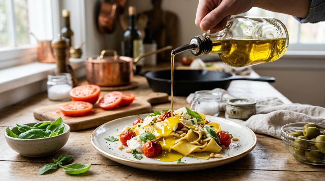 O poder do azeite de realçar sabores está diretamente ligado à sua composição química