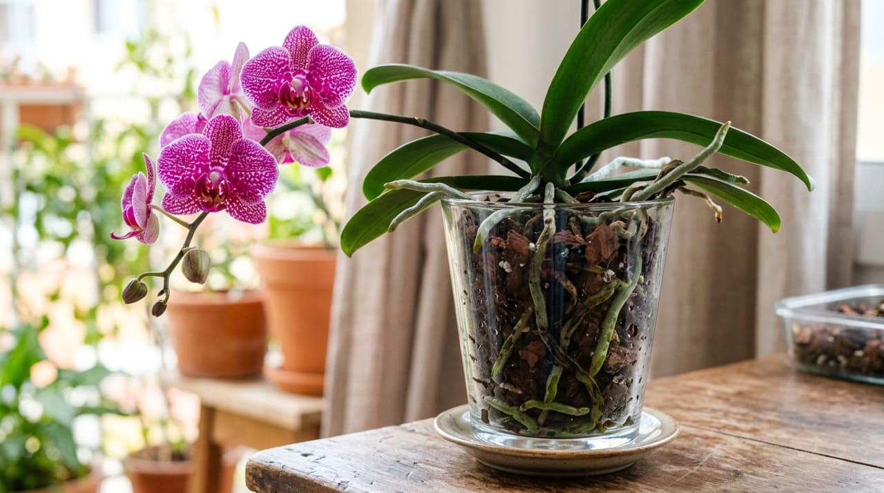 A rega correta é um dos pilares dos cuidados com plantas da família das orquídeas.