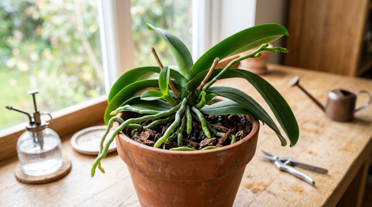 As raízes aéreas são uma das partes mais incompreendidas no cultivo de orquídeas