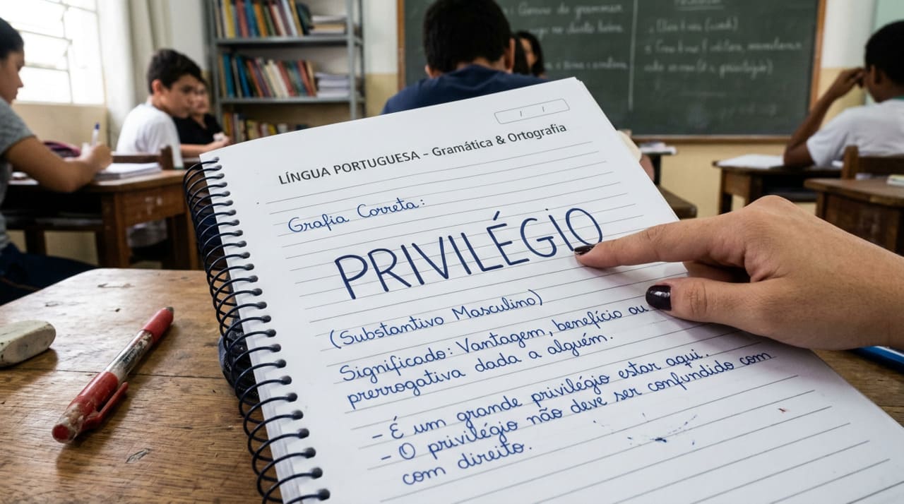 O erro de grafia em privilégio tem uma explicação fonética bastante clara.