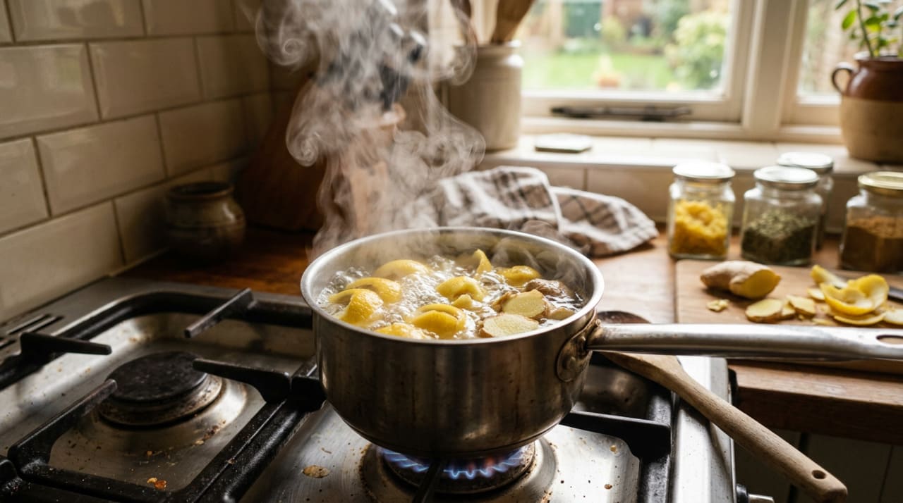 Ferver cascas de limão com gengibre em casa: por que recomendam fazer isso e para que serve