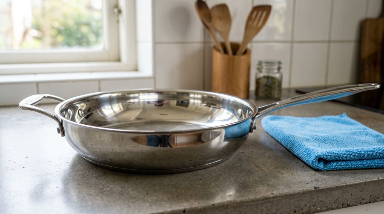 Muita gente quer saber como limpar panela de inox encardida sem riscar tudo ou precisar de produto forte que irrita a pele