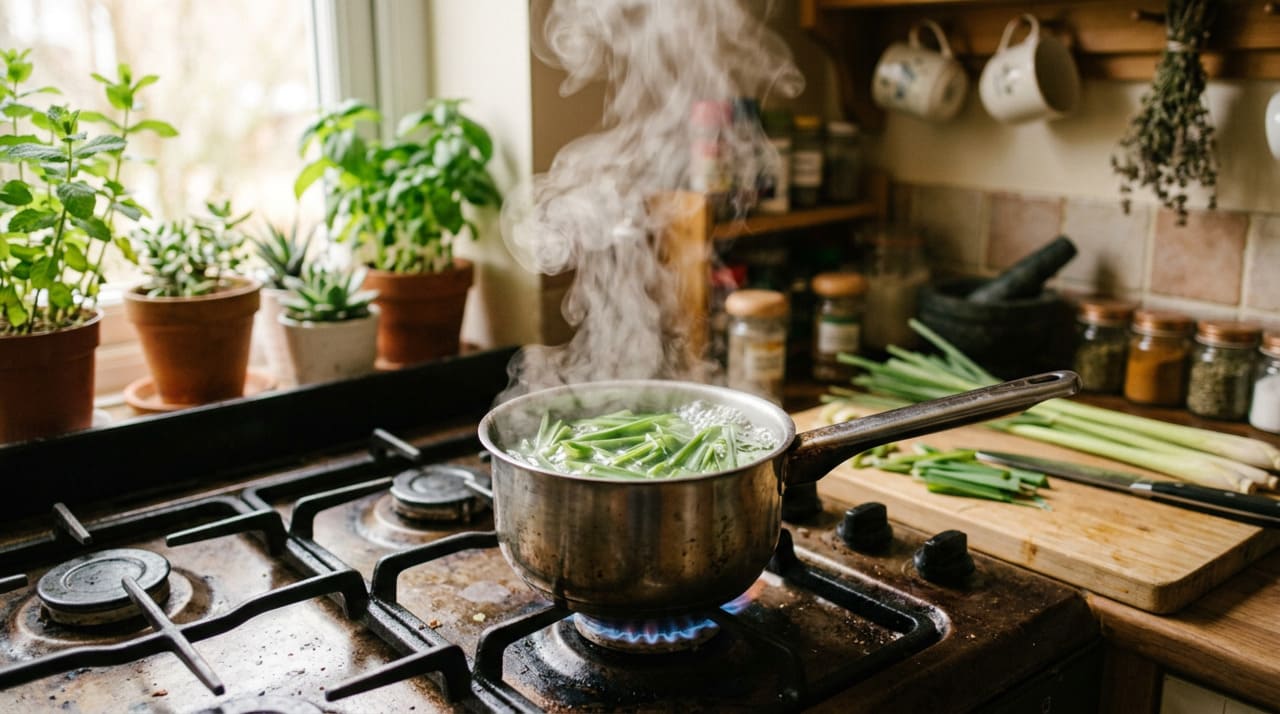 Ferver capim-limão em casa serve principalmente para perfumar o ambiente de forma natural e trazer uma sensação de frescor para os espaços.