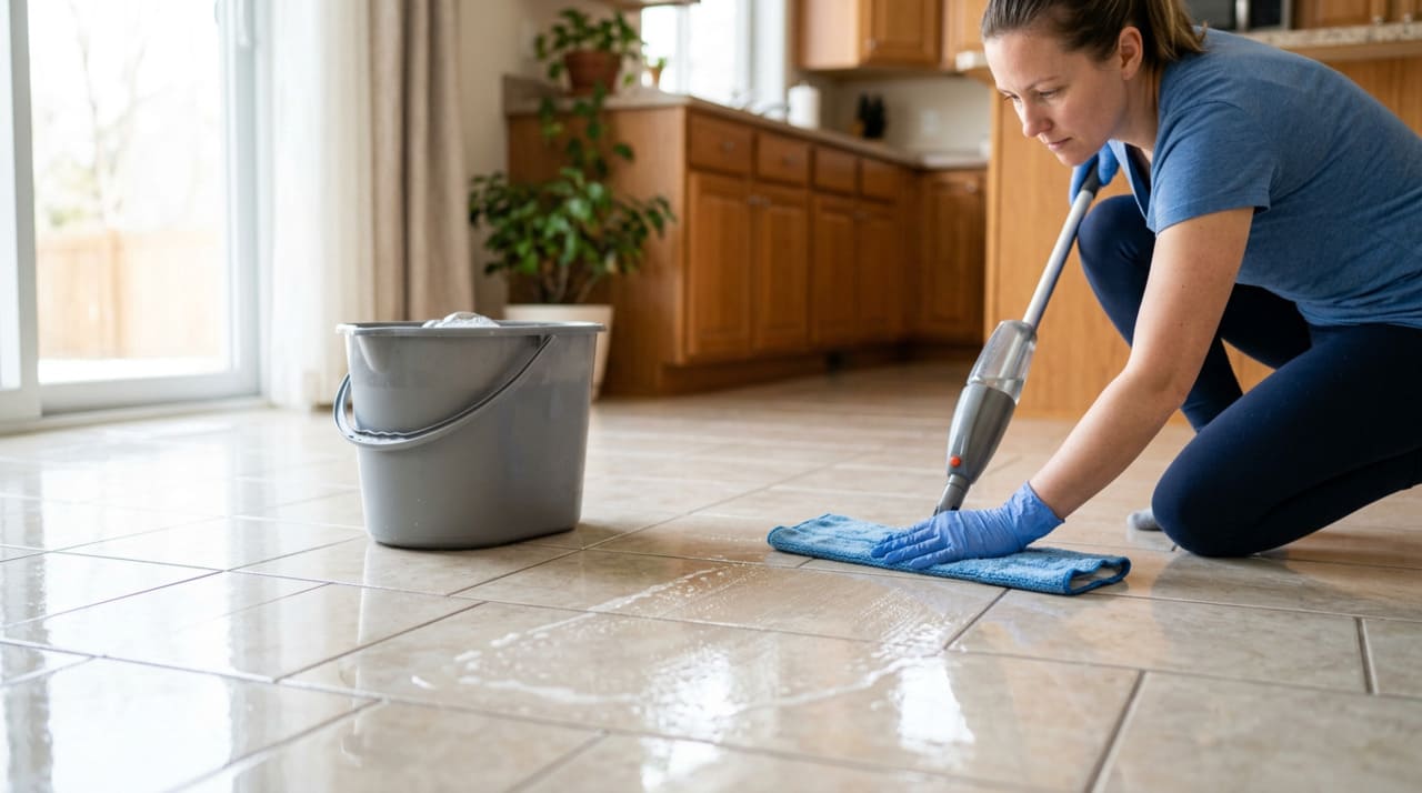 O vinagre no chão não é para toda situação de limpeza, e entender os contextos onde ele entrega mais resultado é o que diferencia o uso inteligente do uso indiscriminado
