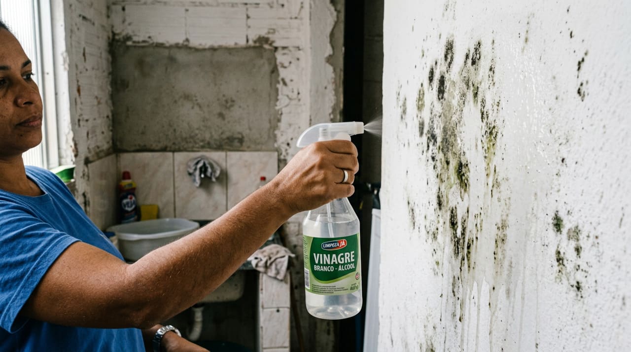 Nada de água sanitária ou detergente: a melhor maneira de eliminar o mofo de paredes e tetos