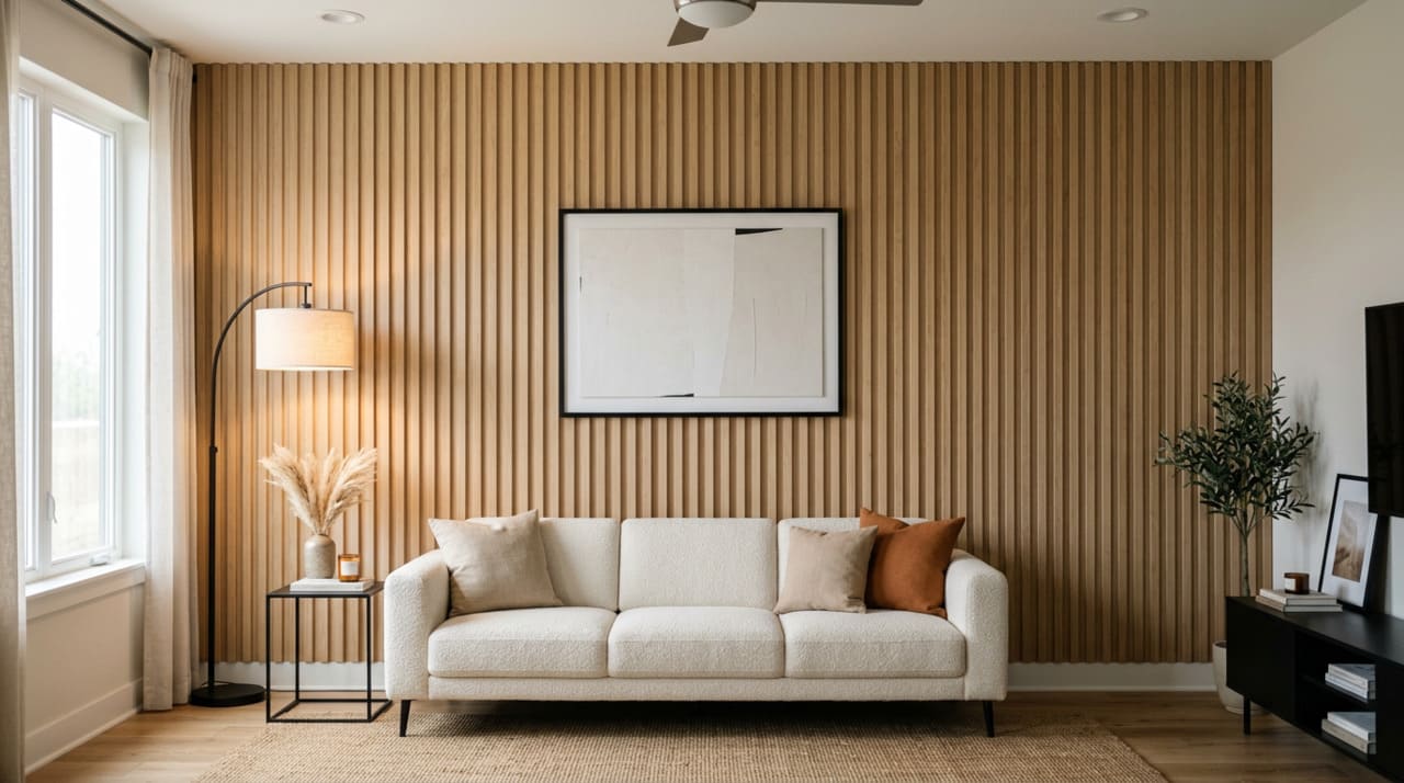 Falpanel é o painel aplicado sobre a parede para alterar aparência, textura e, em alguns casos, melhorar o conforto acústico e térmico.