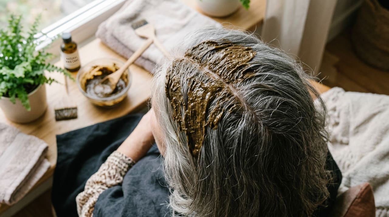 A henna se tornou popular porque muitas pessoas querem colorir o cabelo sem recorrer de imediato a processos agressivos
