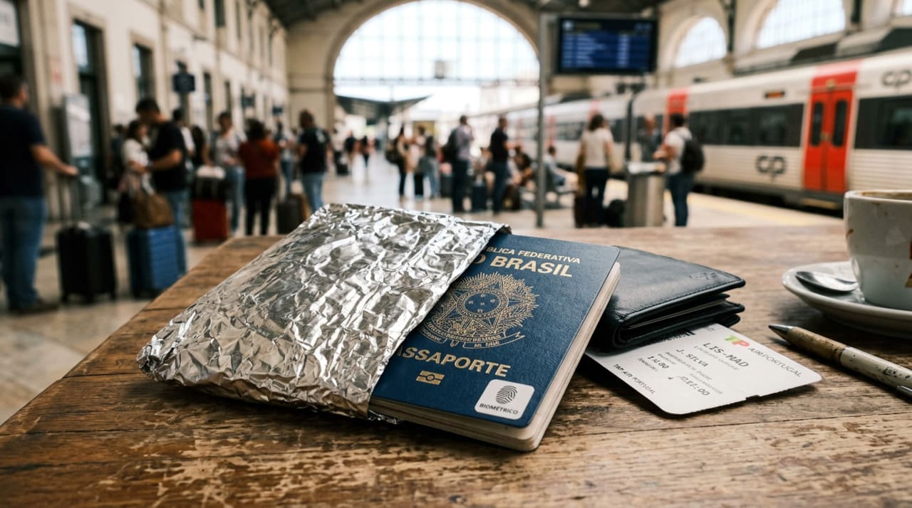 Os passaportes emitidos atualmente são chamados de biométricos ou eletrônicos