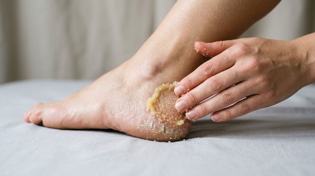 Antes de usar o esfoliante de açúcar e limão, é essencial avaliar a pele.