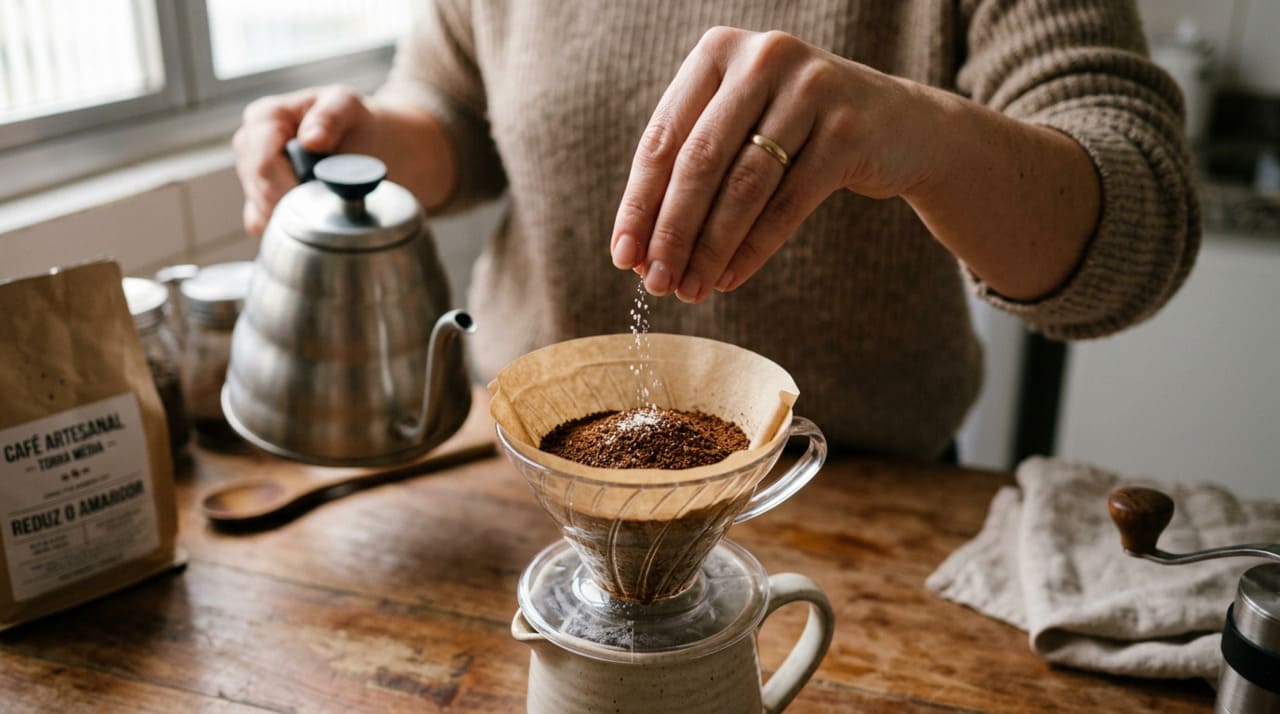 O truque do sal no café é especialmente útil em situações específicas que muitos brasileiros conhecem bem