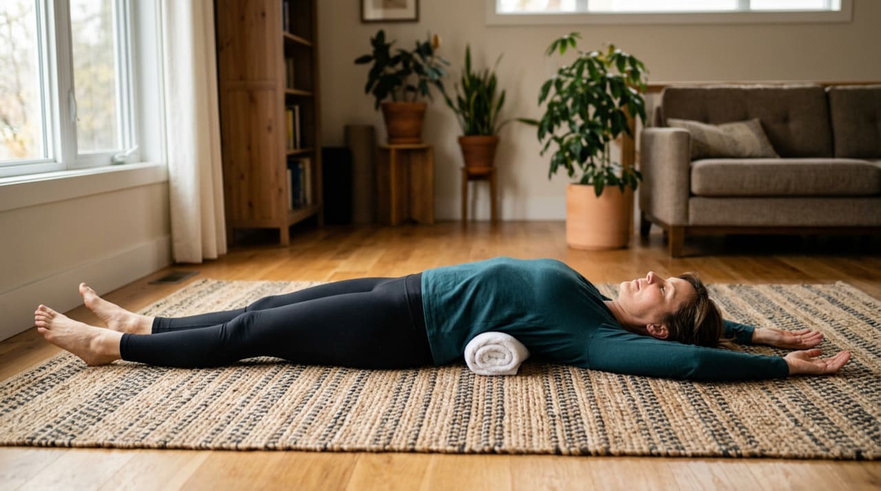 O corpo perde a harmonia visual devido ao desalinhamento da coluna, que projeta o abdômen para a frente