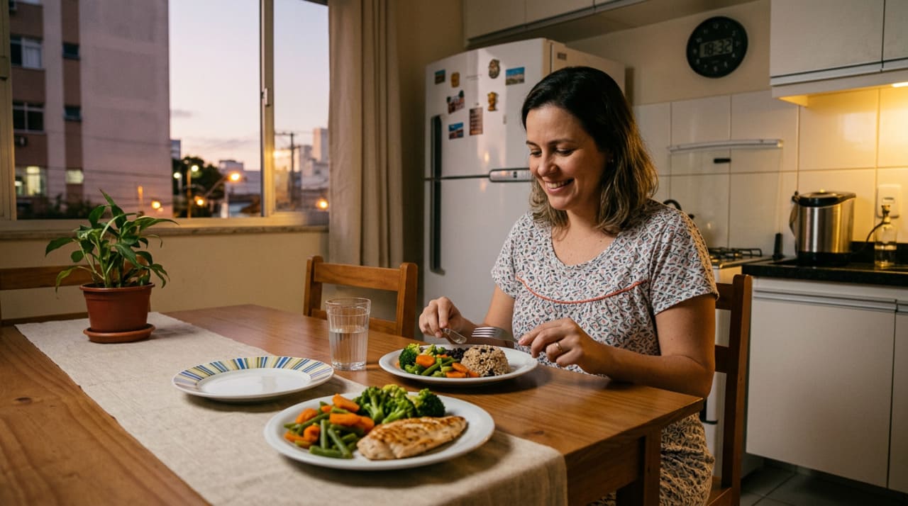 Estudos recentes mostram uma ligação constante entre horário do jantar, peso e controle do açúcar no sangue