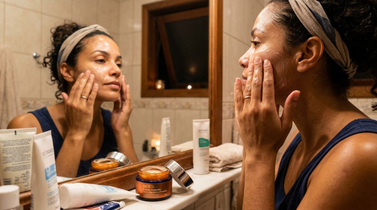 Cremes noturnos poderosos: reparação da pele enquanto você dorme