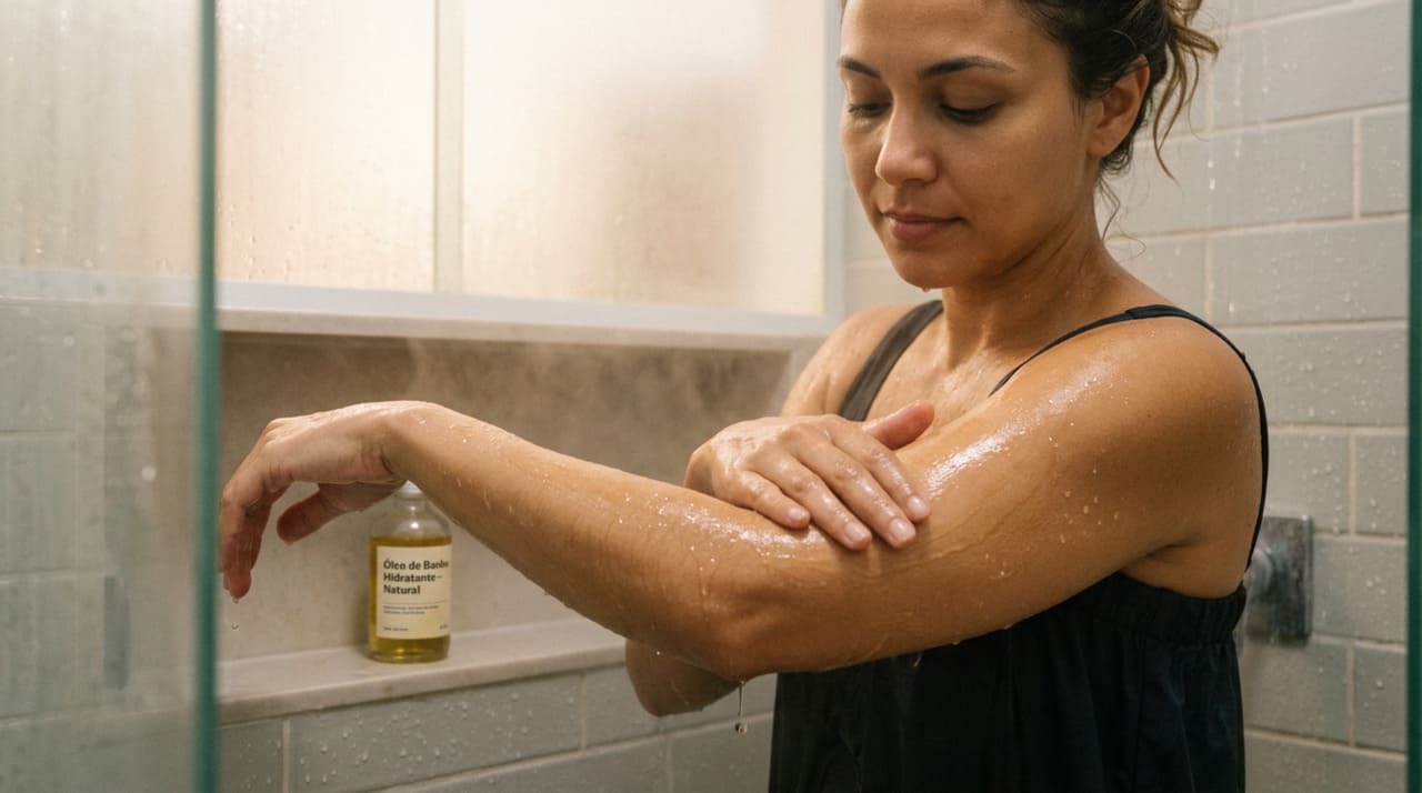 Os sabonetes convencionais costumam conter surfactantes agressivos que removem não apenas a sujeira, mas também os lipídios essenciais que mantêm a umidade natural da pele.