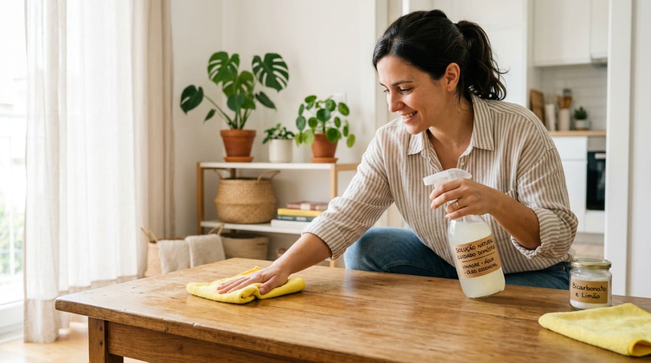 O preparo dessa solução caseira é simples e rápido, exigindo apenas dois ingredientes fáceis de encontrar