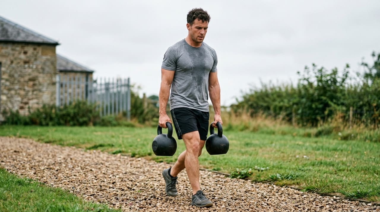 A grande vantagem da caminhada do agricultor em relação à maioria dos exercícios de academia é que ela não isola um músculo