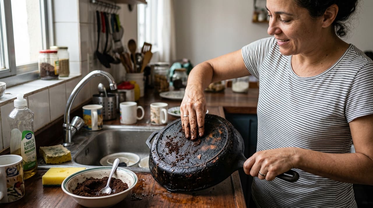 O processo é simples e não exige nenhum produto ou utensílio especial além do que já existe em qualquer cozinha