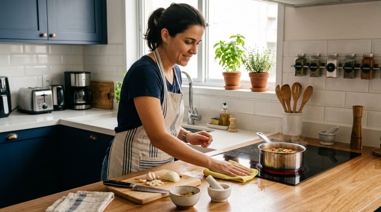 Segundo especialistas em organização doméstica, saber exatamente onde cada coisa está é um dos pilares de uma cozinha funcional