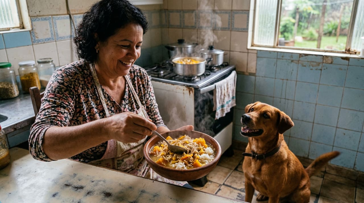 A comida caseira para cães no outono costuma levar em conta duas variáveis principais