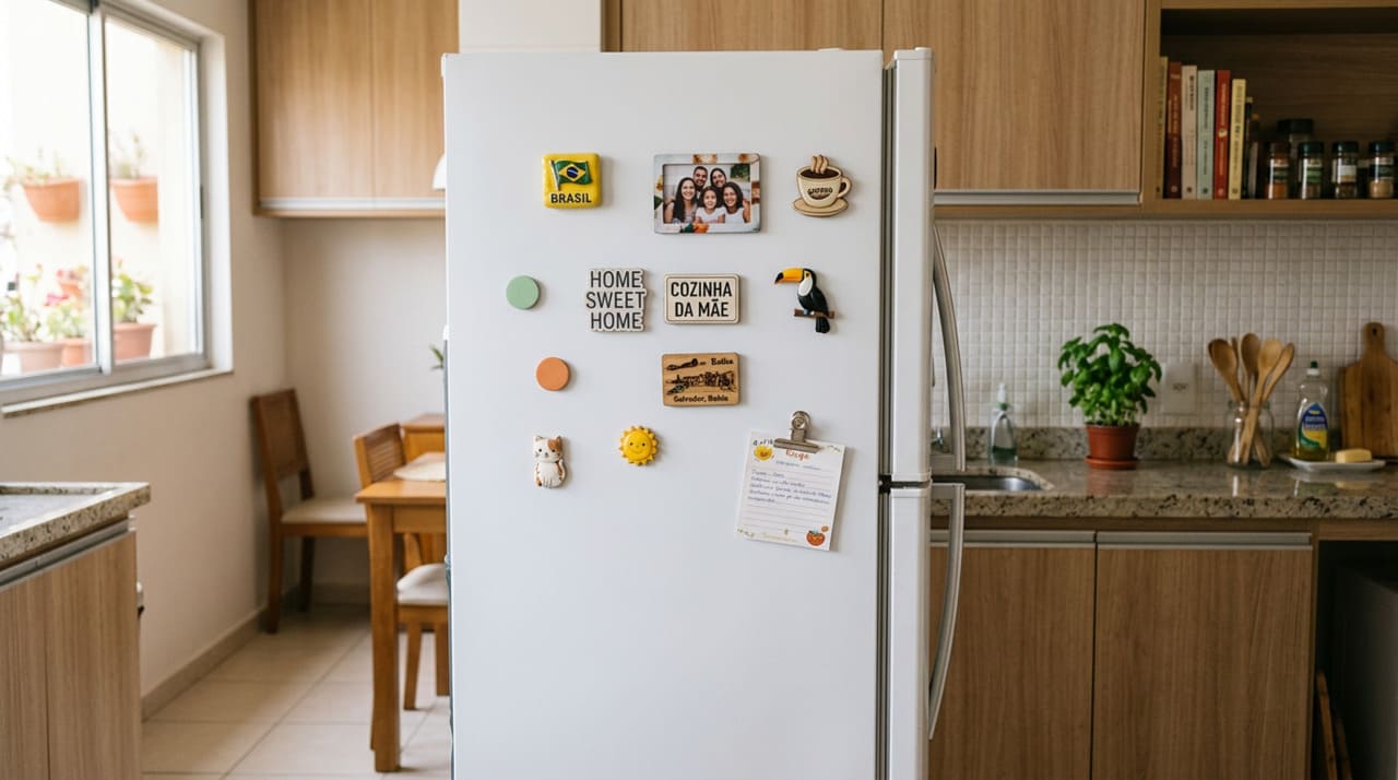 As geladeiras atuais já são projetadas para conviver com campos magnéticos fracos do ambiente