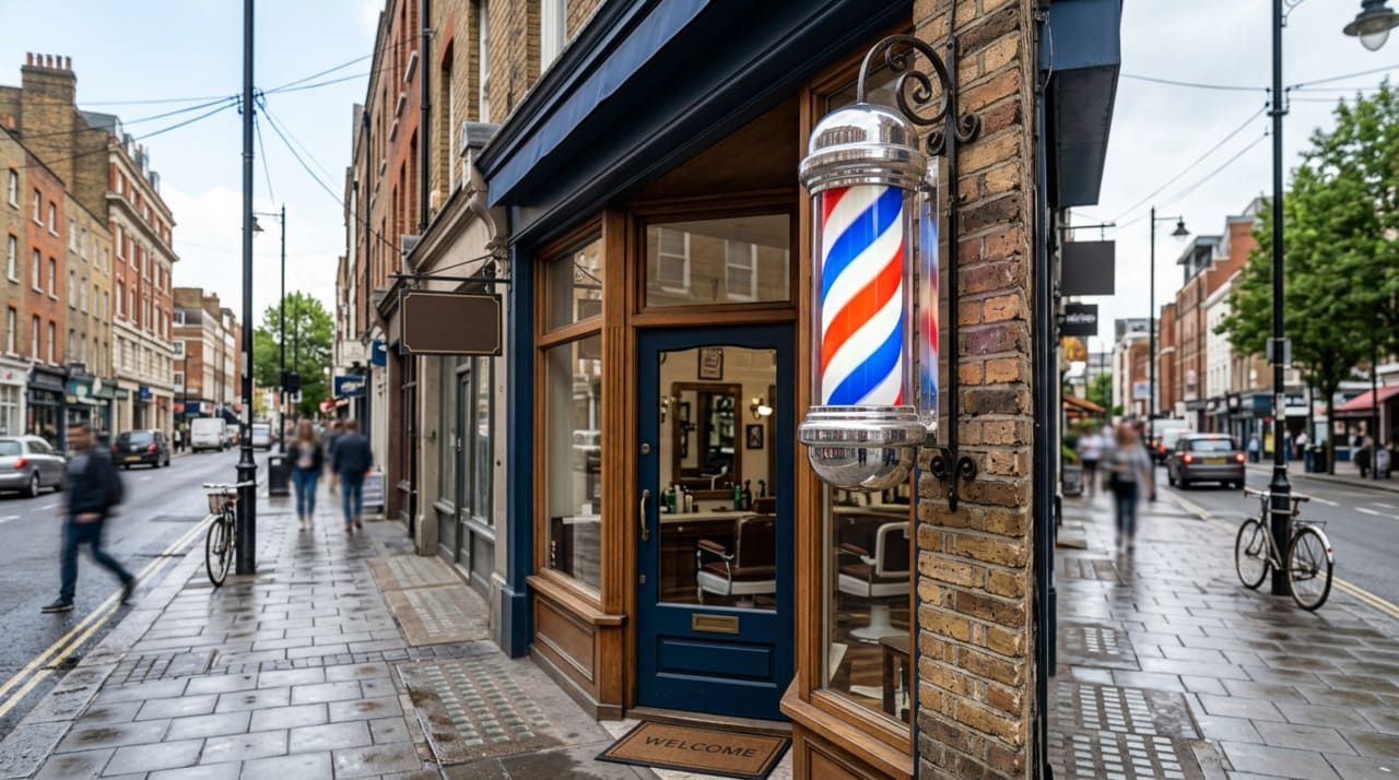 A origem do poste de barbearia está diretamente ligada à prática da sangria