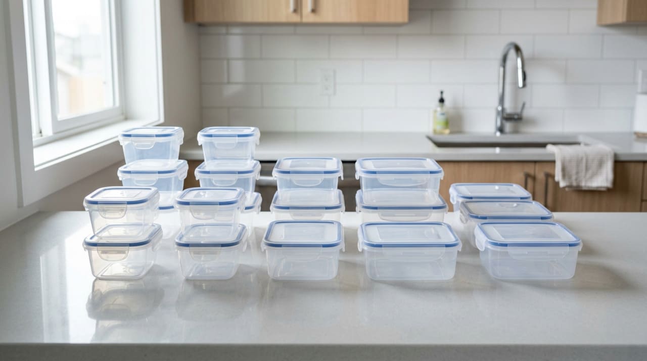 O plástico é poroso e absorve óleos, especialmente sob calor.