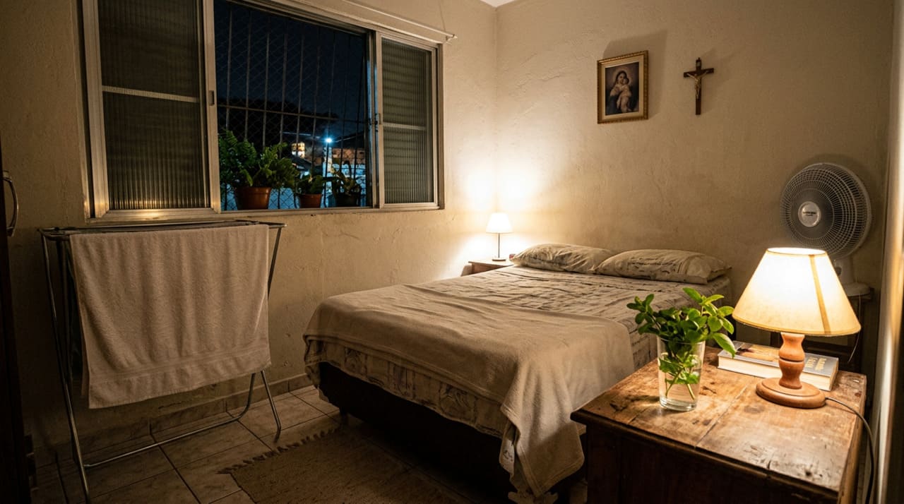 O umidificador caseiro com toalha úmida e ervas é um recurso doméstico simples que usa a água evaporando da toalha para deixar o ar um pouco mais úmido