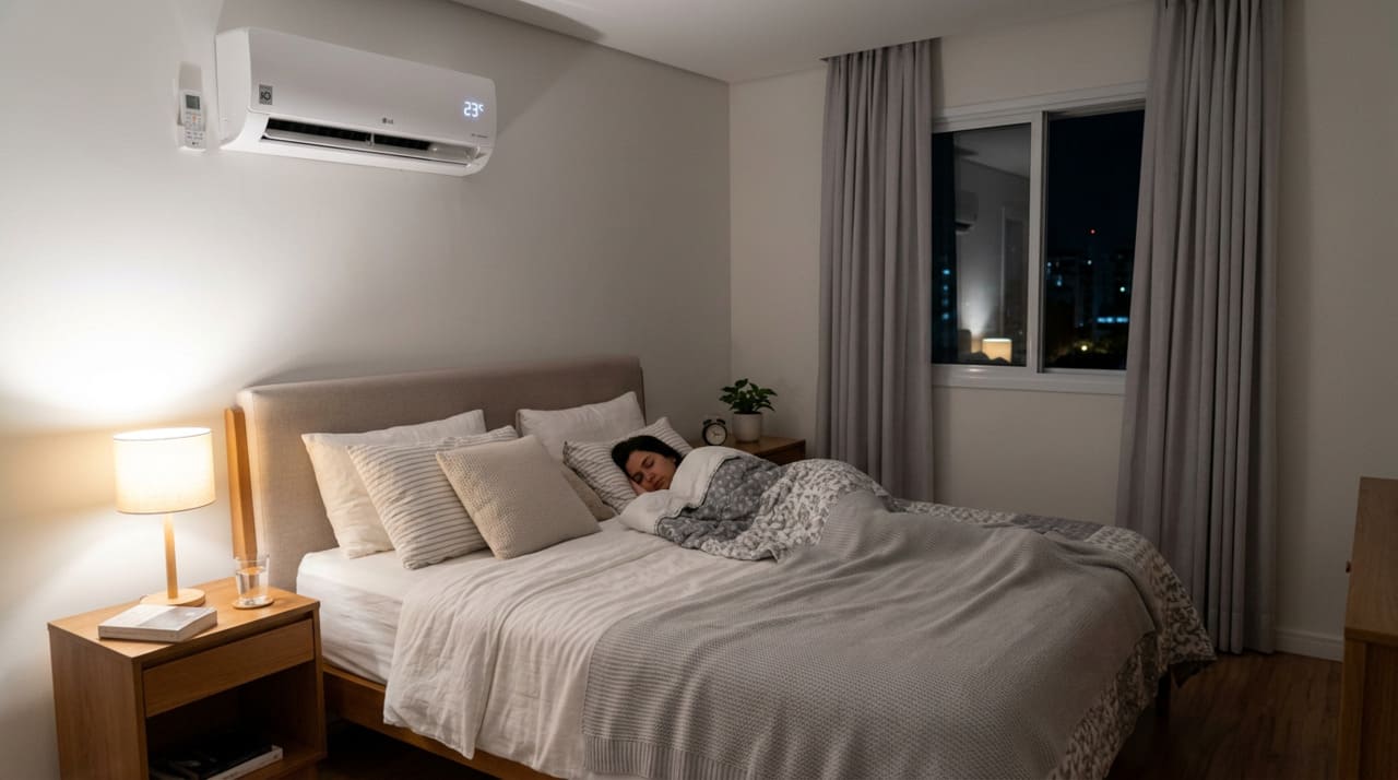 A escolha correta do equipamento de climatização é fundamental para manter a estabilidade da temperatura corporal sem gerar picos de frio que prejudiquem a musculatura